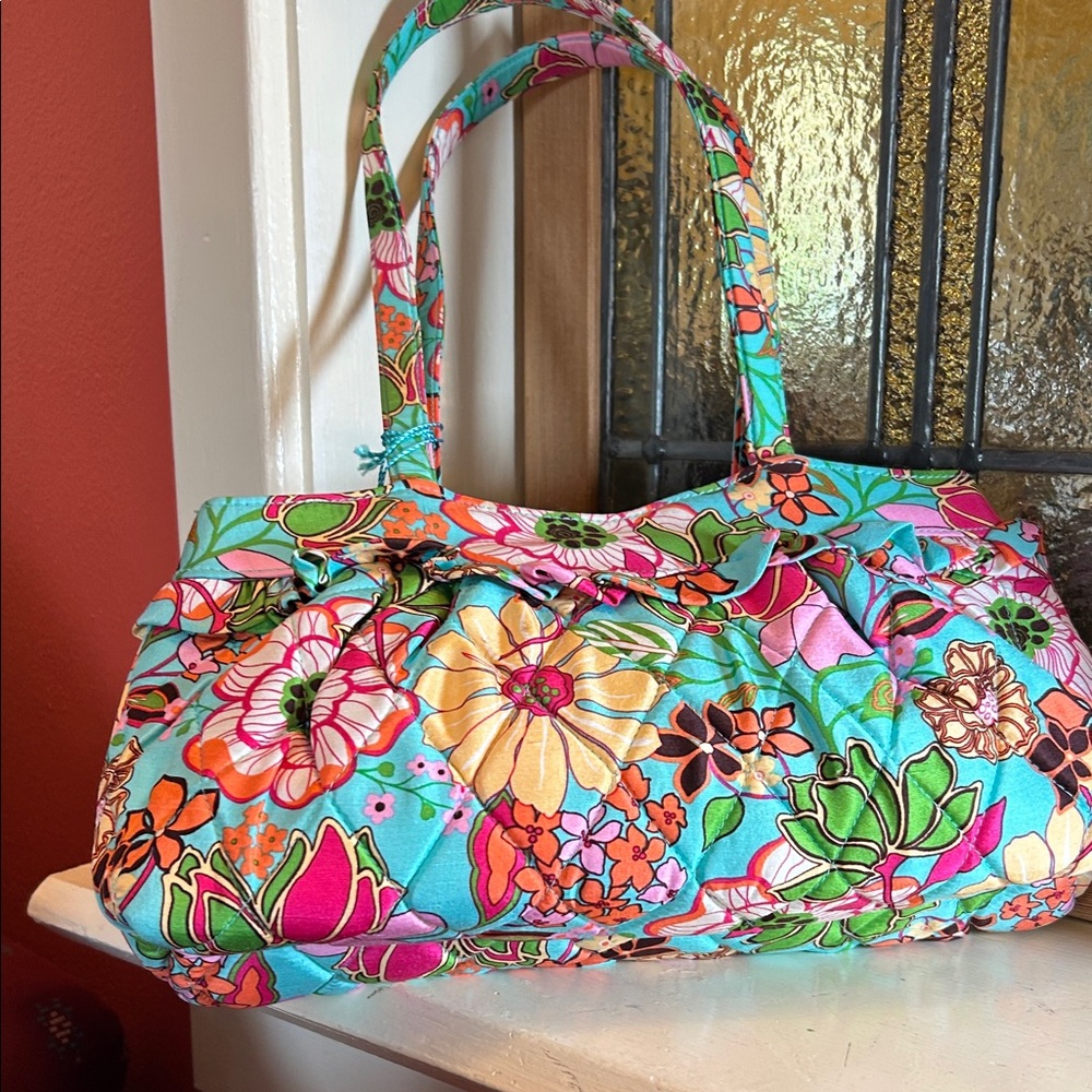 Vera Bradley Multicolor Floral Shoulder Bag - Picture 4 of 8